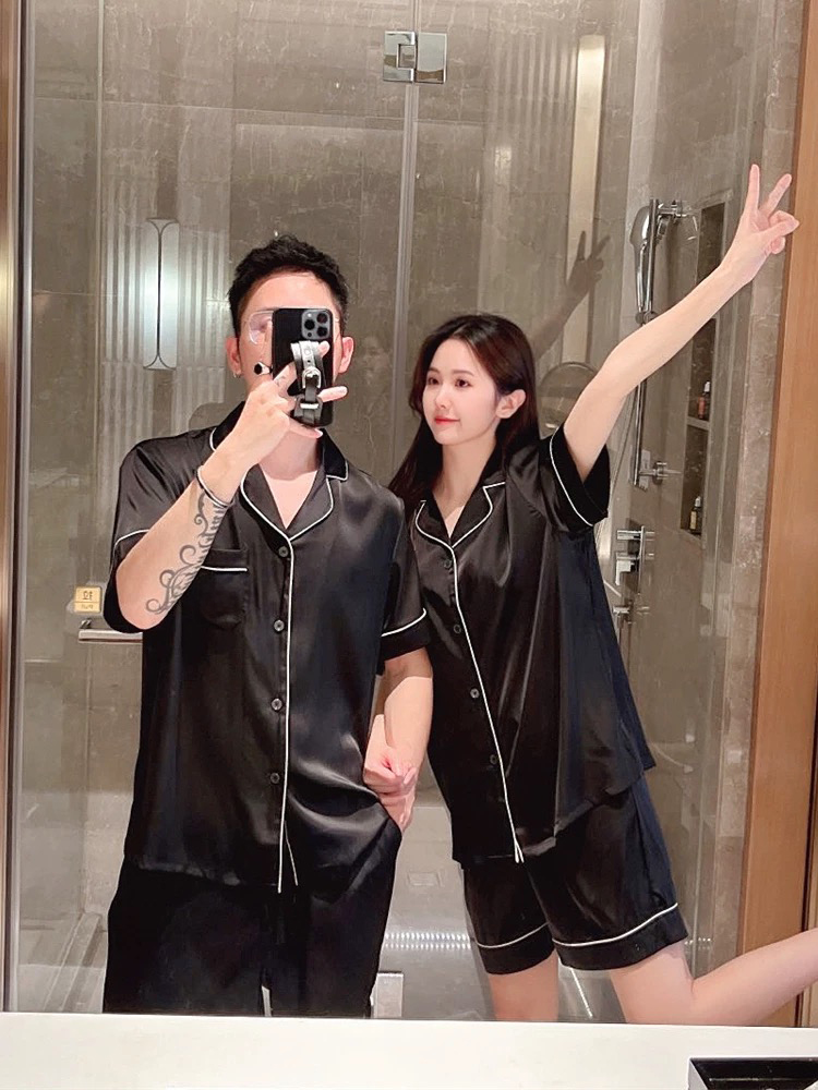 Hình sản phẩm Pijama Lụa Ngọc Trai T04